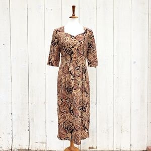 Vintage 90s Studio Pat Argenti Dress Size 8